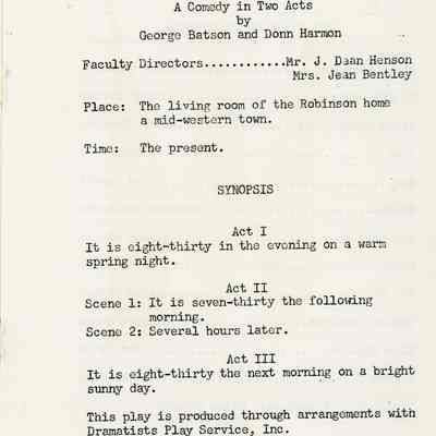 'Her Majesty Miss Jones' Program: © Key West Art & Historical Society