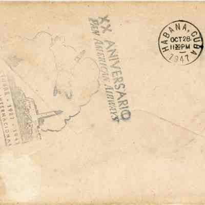 Pan Am 20th Anniversary Stamps: © Key West Art & Historical Society