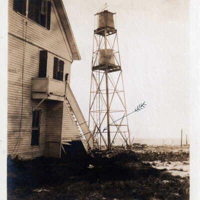 Unknown House with Water Tower