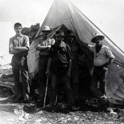 Florida East Coast Railway Construction Workers