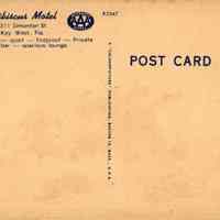          Hibiscus Motel; © Key West Art & Historical Society
   