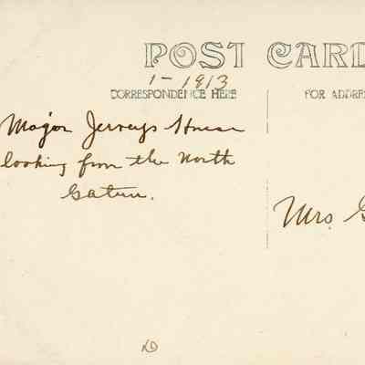 Major Jerreys (Jerrys?) House looking from the north Gatun.: © Key West Art & Historical Society