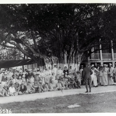 U.S. Navy Band at Army Barracks