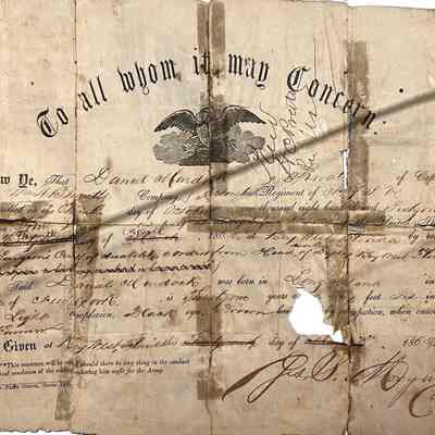 Disability Certificate for Daniel Murdock