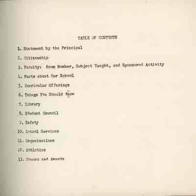 Key West High School Student Handbook: © Key West Art & Historical Society