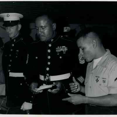 US Navy Birthday Cake Cutting
