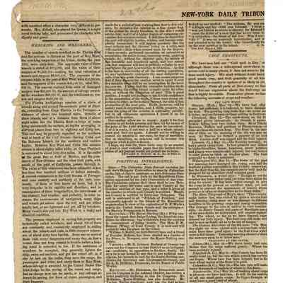 'Wrecking and Wreckers' in New York Daily Tribune