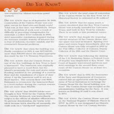 Did You Know?: © Key West Art & Historical Society