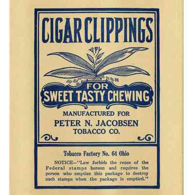 Cigar Clippings Scraps Bag