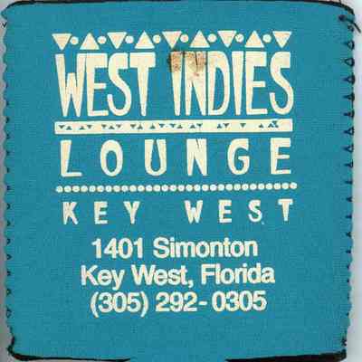 West Indies Lounge and Queen's Table Coozie