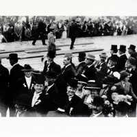 Arrival of the First Florida East Coast Railway Train to Key West