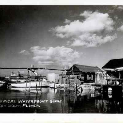 Typical Waterfront Scene, Key West, Florida