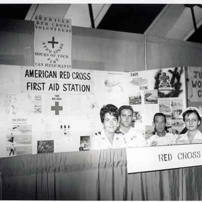 Red Cross Booth