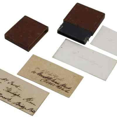 Calling Card Holder Bottom: © Key West Art & Historical Society