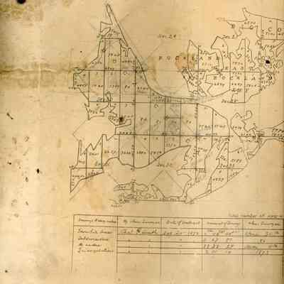 Map of Township No. 67 South of Range No. 26 East of the Principal Meridian: © Key West Art & Historical Society