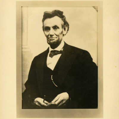 Portrait of Abraham Lincoln