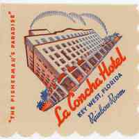 La Concha Hotel Napkin