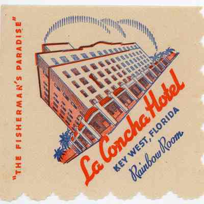 La Concha Hotel Napkin