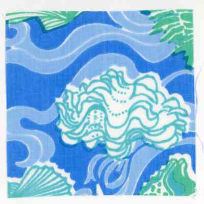 Key West Hand Print Fabrics Swatch