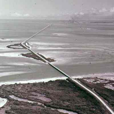 Aerial View of the Overseas Highway