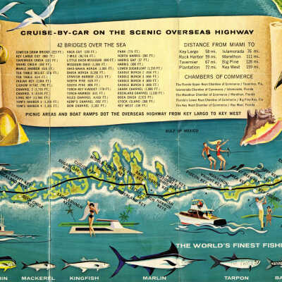 Florida Keys Tourism Brochure: © Key West Art & Historical Society