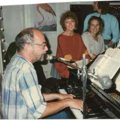 Jay Foote on Piano at Pigeon House Patio Restaurant and Bar