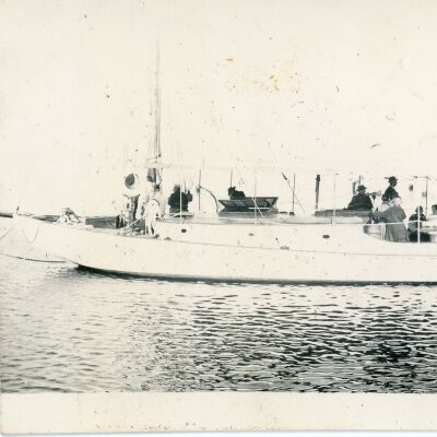 Passengers and Crew on a Sailboat
