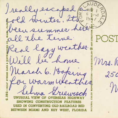 Seven Mile Bridge: © Key West Art & Historical Society