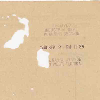 USS EPCS-1431 Job Order: © Key West Art & Historical Society