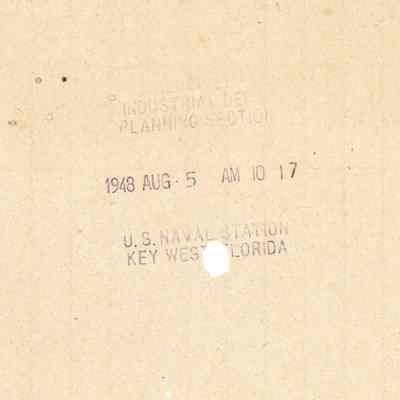 Bill of Material and Progress List: © Key West Art & Historical Society