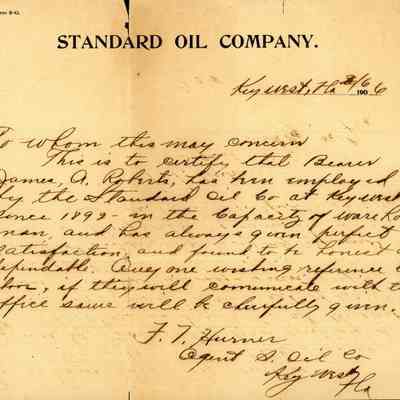 Letter of Recommendation