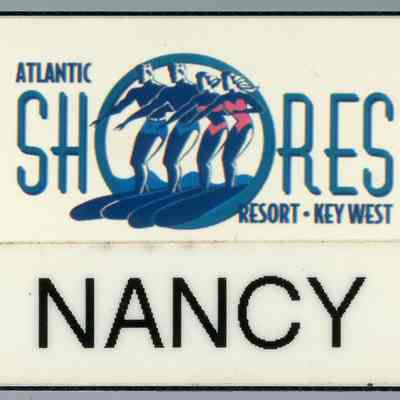 Atlantic Shores Resort Staff Name Tag