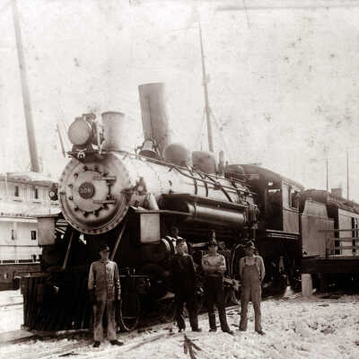 Florida East Coast Railway Station at Trumbo Point