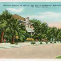 Tropical Garden of One of Key West