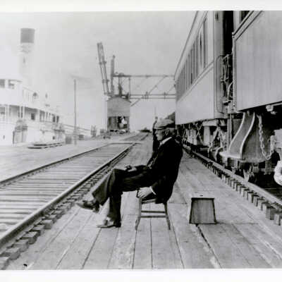 Henry M. Flagler at Knights Key Dock