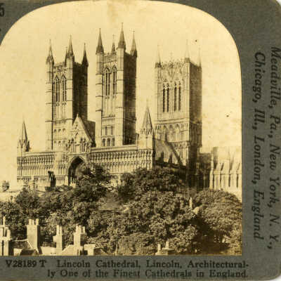 Lincoln Cathedral, Lincoln, Architecturally One of the Finest Cathedrals in England