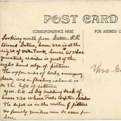 Verso of postcard: © Key West Art & Historical Society