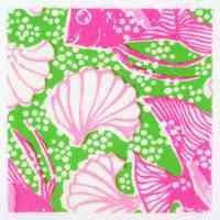 Key West Hand Print Fabrics Swatch