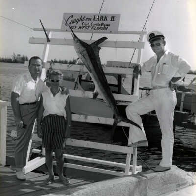 Marlin Caught on Charter Boat Lark II