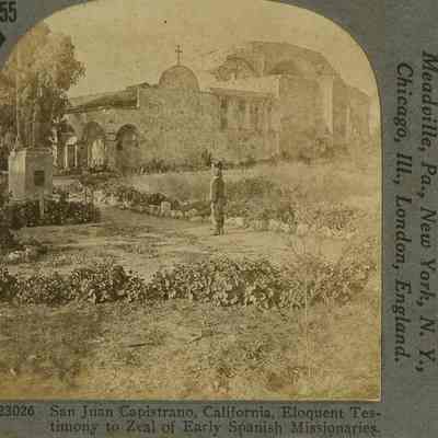 San Juan Capistrano, California, Eloquent Testimony to Zeal of Early Spanish Missionaries