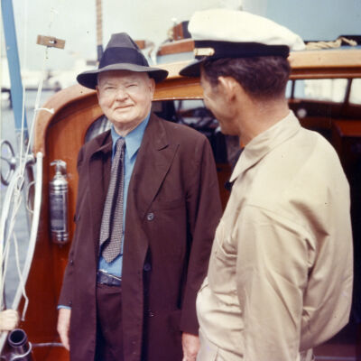 Herbert Hoover at the Key Largo Anglers Club