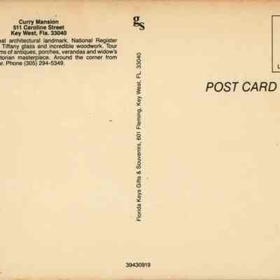 Curry Mansion: © Key West Art & Historical Society