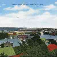          Aerial View of Key West, Fla.; © Key West Art & Historical Society
   
