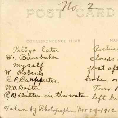 Eleven Men and One Woman Swimming in Colon: © Key West Art & Historical Society