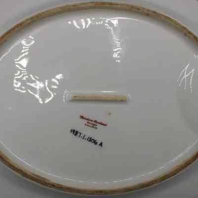 Base of a Ceramic Meat Platter Used at the Casa Roma Motel: © Key West Art & Historical Society