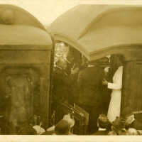 Henry Flagler Arriving on the First Train