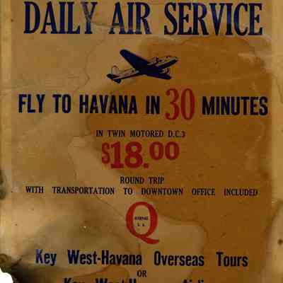 Aerovías Q Advertisement Poster