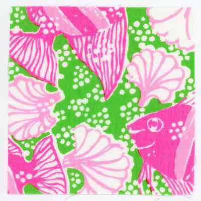 Key West Hand Print Fabrics Swatch