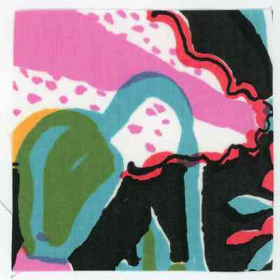 Key West Hand Print Fabrics Swatch