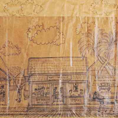 Old Island Days Main Drag 1920s